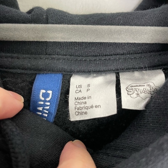 Spongebob X H&M hoodie graphic comic - Picture 4 of 8